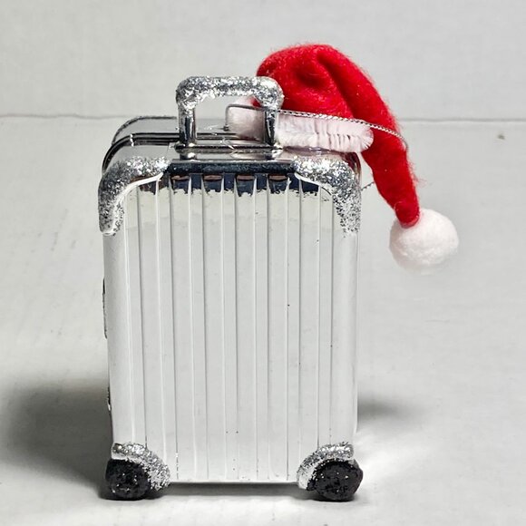 Luggage Suitcase Christmas Tree Ornament Travel Agent Stewardess Pilot Cruise - Picture 5 of 11